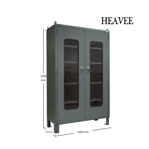 ตู้เหล็กจัดเก็บอุปกรณ์ HEAVEE HC-4812-GR สีเทา_3